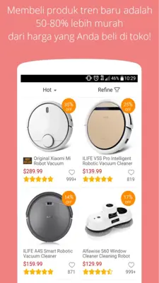 Online shopping android App screenshot 7